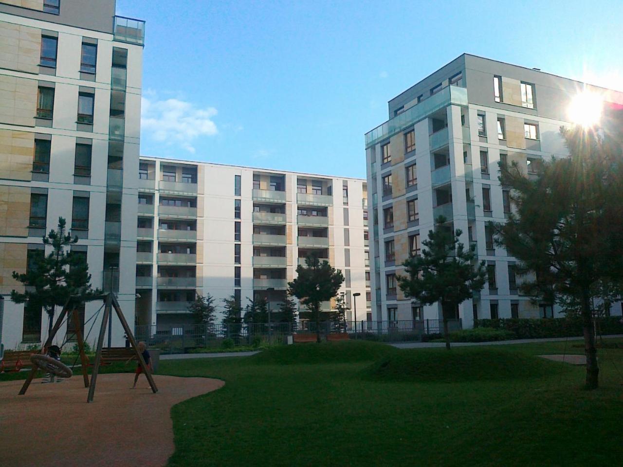 Zoliborz Green Garden Apartment Varsavia Esterno foto